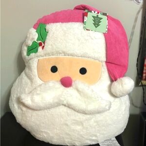 VIRAL HOT Pink Santa Pillow